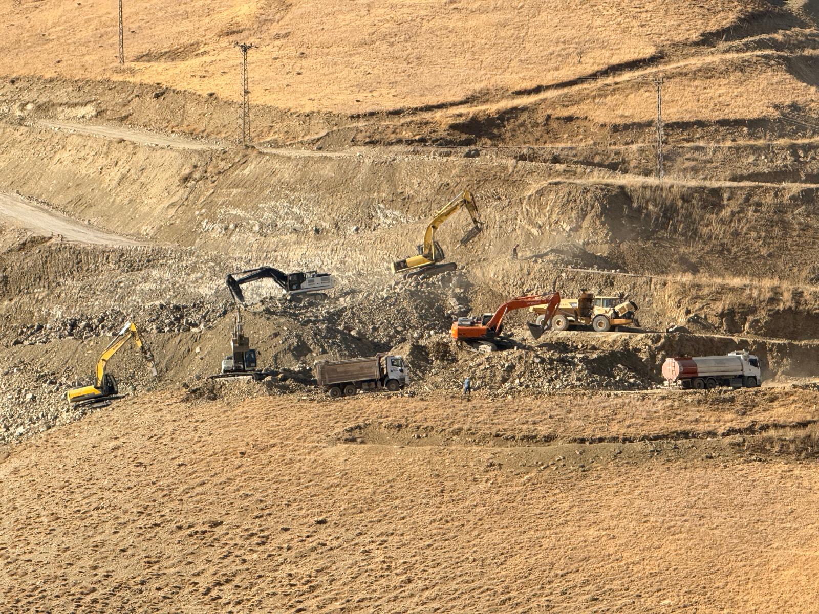 Mordağ Alan Sınır Hattı Güvenlik Yolu