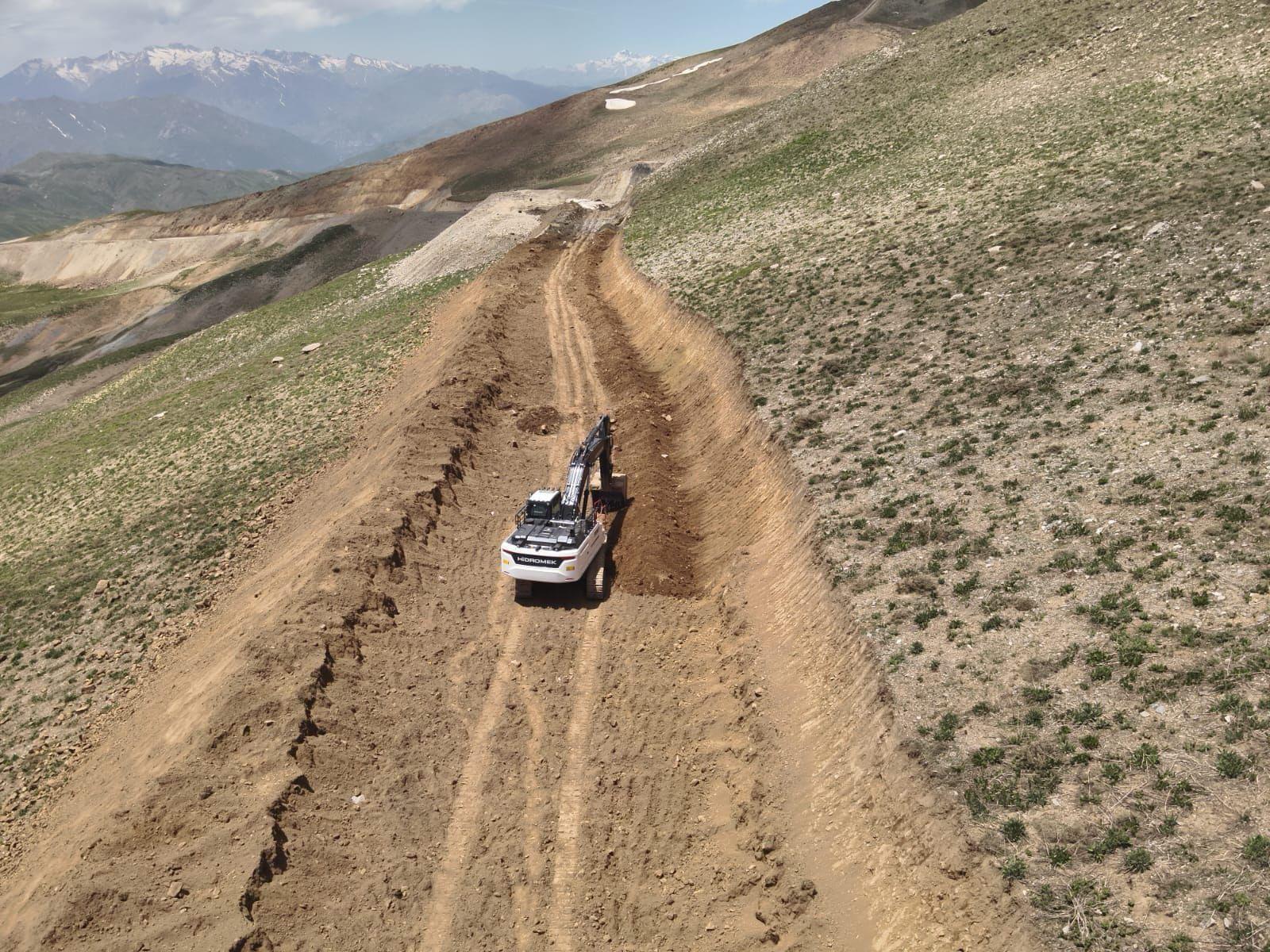 Mordağ Alan Sınır Hattı Güvenlik Yolu